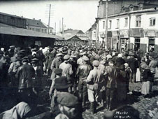 Минск. Нижний рынок между 1910 и 1917 годами