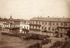 Минск. Парад в честь князя Леопольда Баварского в Минске, 1918