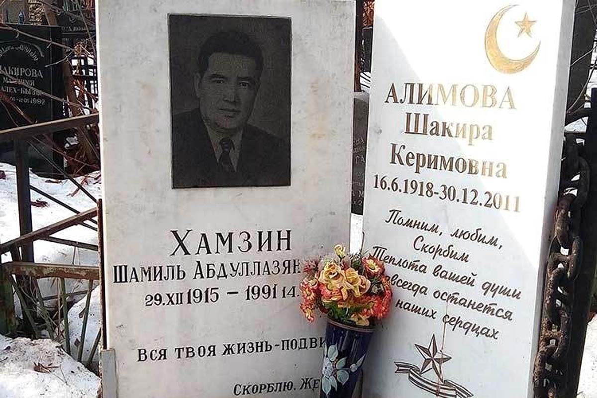 Могила разведчиков на Даниловском мусульманском кладбище
