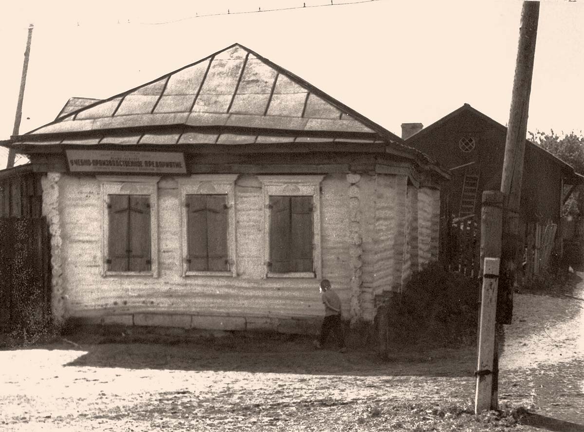 Альметьевск. Здание первой школы, около 1930-1940-х гг. - 1