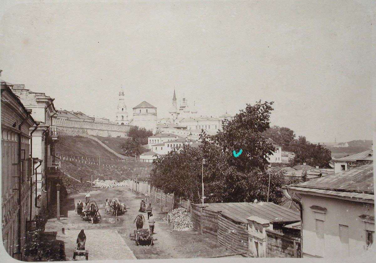 Кремлевская стена и пересыльная тюрьма, около 1890