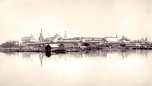 Казанский Кремль во время разлива