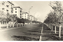 Нефтекамск. Улица Ленина, май 1977 года